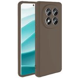 Newface Xiaomi Uyumlu Redmi Note 14 Pro 4G Kılıf First Silikon - Kahverengi