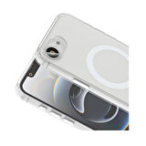 Newface Magneticsafe iPhone 16E Silikon Kılıf – Şeffaf
