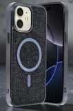 Fuchsia iPhone 11 ile Uyumlu Helen Kablosuz Şarj Özellikli Kapak - Pembe