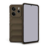 Xiaomi Redmi Note 14 4G Kılıf Optimum Lens Çerçeveli Silikon Kapak