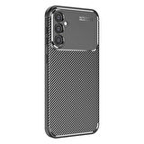 Samsung Galaxy S25 Plus Kılıf Focus Carbon Silikon Kapak