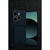 Xiaomi Uyumlu Redmi Note 14 4g Kelvin Kartvizitli Silikon - Derin Mor