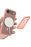 Fuchsia iPhone 17 Air ile Uyumlu Jota Kablosuz Şarj Özellikli Kapak - Turuncu