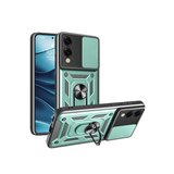 Newface Samsung Galaxy S25 Edge Pars Lens Yüzüklü Silikon - Yeşil