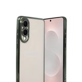 Samsung Galaxy S25 Edge Kamera Korumalı Lensli Silikon - Yeşil