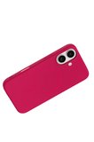 Fuchsia iPhone 17 ile Uyumlu Jully Kablosuz Şarj Özellikli Kapak - Pembe