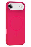 Fuchsia iPhone 17 Air ile Uyumlu Jully Kablosuz Şarj Özellikli Kapak - Pembe
