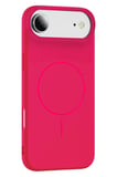 Fuchsia iPhone 17 Air ile Uyumlu Jully Kablosuz Şarj Özellikli Kapak - Pembe