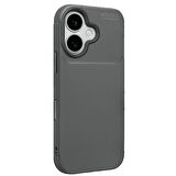 iPhone 17 Kılıf Focus Carbon Silikon Kapak