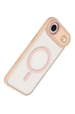 Fuchsia iPhone 17 Air ile Uyumlu Terea Kablosuz Şarj Özellikli Kapak - Pembe