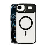 iPhone 17 Air Kılıf Remim Magsafe Lensli Kamera Standlı Kapak