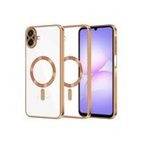 Newface Samsung Galaxy A07 4G Kross Magneticsafe Kapak - Çöl Titanyum