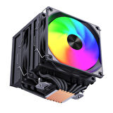 Dark Freezer PRO X120D 2025 Edition 2x12cm ARGB 4pin PWM Fanlı, 2x 65CFM, 230W TDP, 6x Isı Borusu, LGA1700 - AM5 Uyumlu, Direct Contact İşlemci Soğutucu (DKCCX120D)