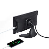 Dark 10.36" IPS Apple CarPlay & Android Auto / AirPlay, Android Cast Ekran Yansıtma, 360° Panaromik Sistem 4 Kameralı Torpido Üstü Araç Ekranı