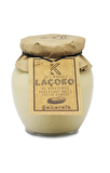 LAÇOKO  350 Gram Şekersiz, Katkısız, Glutensiz, Doğal Az Kavrulmuş (ÇİĞ) Parçacıklı Ballı Yer Fıstığı Ezmesi (350 Gram)