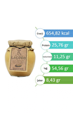 LAÇOKO 350 Gram Sekersiz, Katkisiz, Glutensiz, Çifte Kavrulmus Parçacikli Balli Fistik Ezmesi (350 Gram)