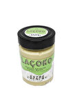 LAÇOKO 320 Gram Sekersiz, Katkisiz, Glutensiz, Vegan Az Kavrulmus (ÇIG) Parçacikli Extra Crunchy Fistik Ezmesi (320 Gram)