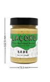 LAÇOKO 320 Gram Şekersiz, Katkısız, Glutensiz, Vegan, Doğal Sade Fındık Ezmesi