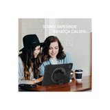 Fuchsia Lenovo M10 TB328FU Uyumlu Defender Askılı 360° Dönebilir Standlı Şok Emici Zırh Tablet Koruyucu Kılıfı