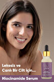 Jiyu Leke Karşıtı Cilt Bakım Serumu Niacinamide ve Arbutin Serum 30 ml.
