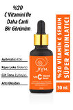Jiyu %20 C Vitamini Serum Cilt Tonu Eşitleyici ve Aydınlatıcı Niacinamide ve Arbutin Serum 30 ml.