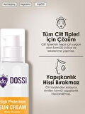 Dossi Su Bazlı-Makyaj Bazı-Nemlendiricili-Leke onarıcı-Karşıtı-Allantoin İçerikli Yüz Güneş Kremi