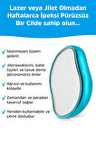 Jiyu Crystal Eraser Epilasyon Aleti Tüy Silgisi Tüy Alıcı Fiziksel Kristal Epilatör