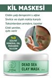 Jiyu Doğal Siyah Nokta ve Akne Karşıtı Gözenek Sıkılaştırıcı Kil Maskesi 50 ml. (Dead Sea Clay Oil Balancing Mask)