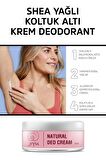 Jiyu Doğal Krem Deodorant Ter Kokusu Önleyici Beyazlatıcı Deokrem Roll-on 50 ml.