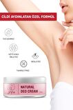Jiyu Doğal Krem Deodorant Ter Kokusu Önleyici Beyazlatıcı Deokrem Roll-on 50 ml.