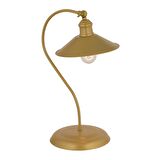 İklim Gold Retro Tasarım Modern Çalışma Masası Lambası