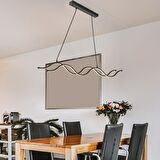 Barciella 2Li Siyah 48 Watt 3 Renkli Modern Mutfak Banyo Mutfak Led Salon Avize
