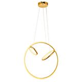 Acosta Gold Sarkıt 44 Watt Sarkıt 3 Renkli Ledli Modern Mutfak Banyo Led Salon Sarkıt Avize