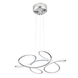 Aldo Krom Sarkıt 140 Watt Sarkıt 3 Renkli Ledli Modern Mutfak Banyo Led Salon Sarkıt Avize