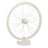 Hedra Beyaz 25 Watt Modern Tasarım Salon Ledli Metal Abajur 
