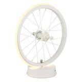 Hedra Beyaz 25 Watt Modern Tasarım Salon Ledli Metal Abajur 