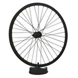 Hedra Siyah 25 Watt Modern Tasarım Salon Ledli Metal Abajur 