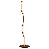 Hiena Siyah 60 Watt 3 Renkli Modern Tasarım Salon Ledli Metal Lambader 
