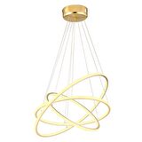 Lingo Gold Sarkıt 90 Watt Sarkıt 3 Renkli Ledli Modern Mutfak Banyo Led Salon Sarkıt Avize