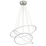Lingo Krom Sarkıt 90 Watt Sarkıt 3 Renkli Ledli Modern Mutfak Banyo Led Salon Sarkıt Avize