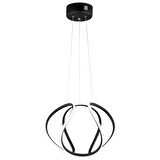 Pietra Siyah Sarkıt 56 Watt Sarkıt 3 Renkli Ledli Modern Mutfak Banyo Led Salon Sarkıt Avize