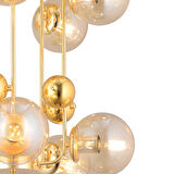 Parsley 10'lu Gold Modern Cafe,Restoran için Uygun Retro Salon Avize