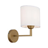 Apliqa Zadie Metal Modern Banyo - Yatak Odası Duvar - Yatak Başı Beyaz Aplik 