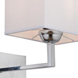 Apliqa Rylee Metal Modern Banyo - Yatak Odası Duvar - Yatak Başı Çift Yönlü Krom Aplik 