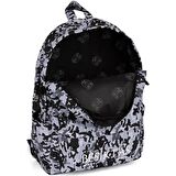 Beşiktaş Kamuflaj Baskı Batik Çift Gözlü Sırt Çantası / 23309