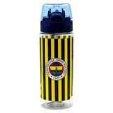Fenerbahçe Çubuk Desenli Plastik Matara 500 ml Lacivert (24791)