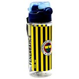 Fenerbahçe Çubuk Desenli Plastik Matara 500 ml Lacivert (24791)