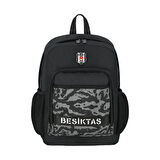 ME 25317 BEŞİKTAŞ KAMUFLAJ DESENLİ KOLON DETAYLI SIRT ÇANTASI