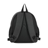 Beşiktaş 2 Bölmeli İnce Çubuklu Suni Deri Anaokulu Okul Sırt Çantası (25353)