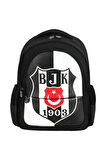 Me Okul Çantası Beşiktaş Bjk 1903 Logo Desenli Suni Deri 25360